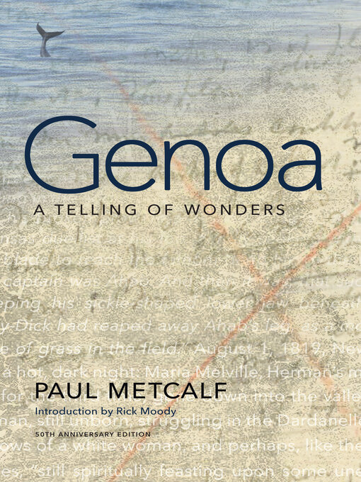Title details for Genoa by Paul Metcalf - Available